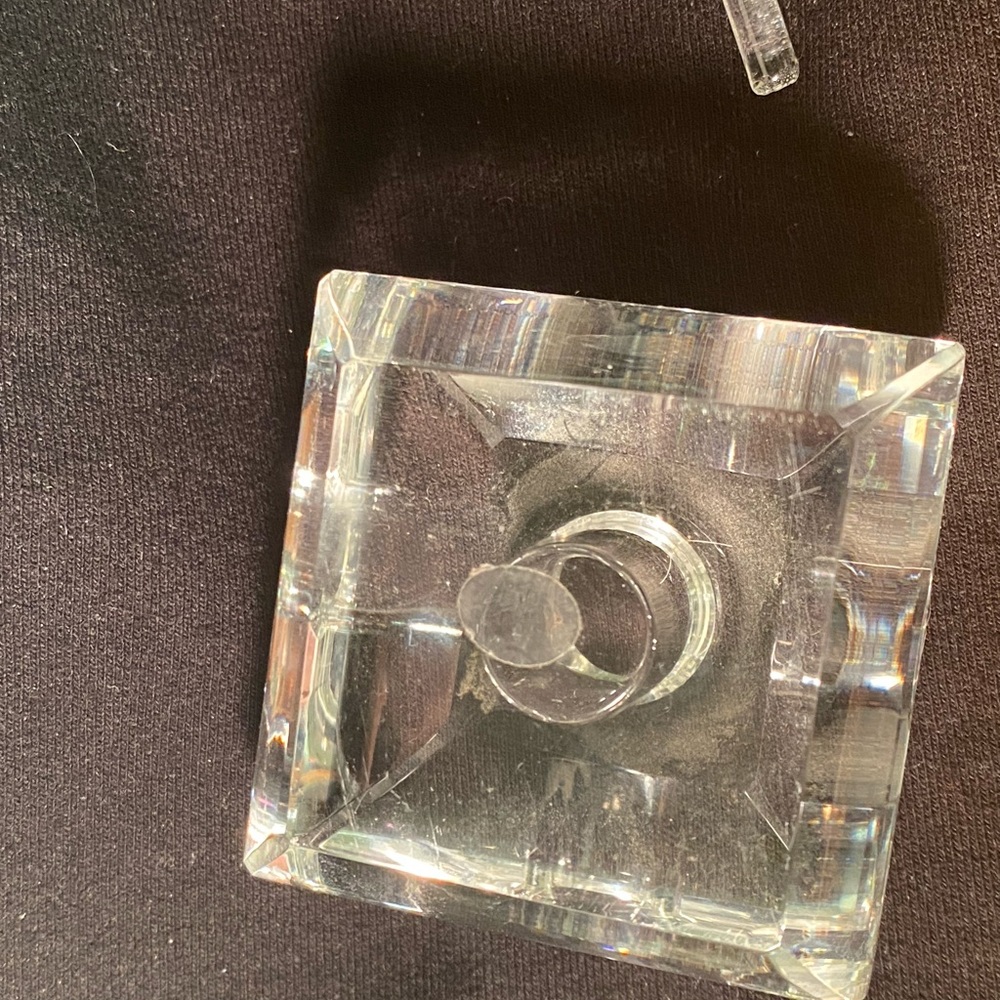 Lead Crystal Perfume Bottle View 2